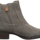 Gentle Souls Women's Best Buckle Chelsea Leather Closed Toe Ankle Fashion Boots Gray Size 5.5 M