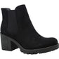 American Rag Women's Morghan Fabric Closed Toe Ankle Chelsea Boots Black Size 11 M