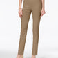 Charter Club Women's Tummy Control Skinny Pants Brown Size 8