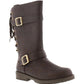 Diamond Girl Little & Big Girl's Janice Lacey Boots Brown Size 3 M