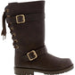 Diamond Girl Little & Big Girl's Janice Lacey Boots Brown Size 3 M
