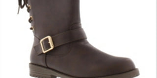 Diamond Girl Little & Big Girl's Janice Lacey Boots Brown Size 3 M