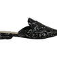 Bar III Women's Tya Mules Closed Toe Shoes Black Size 7.5