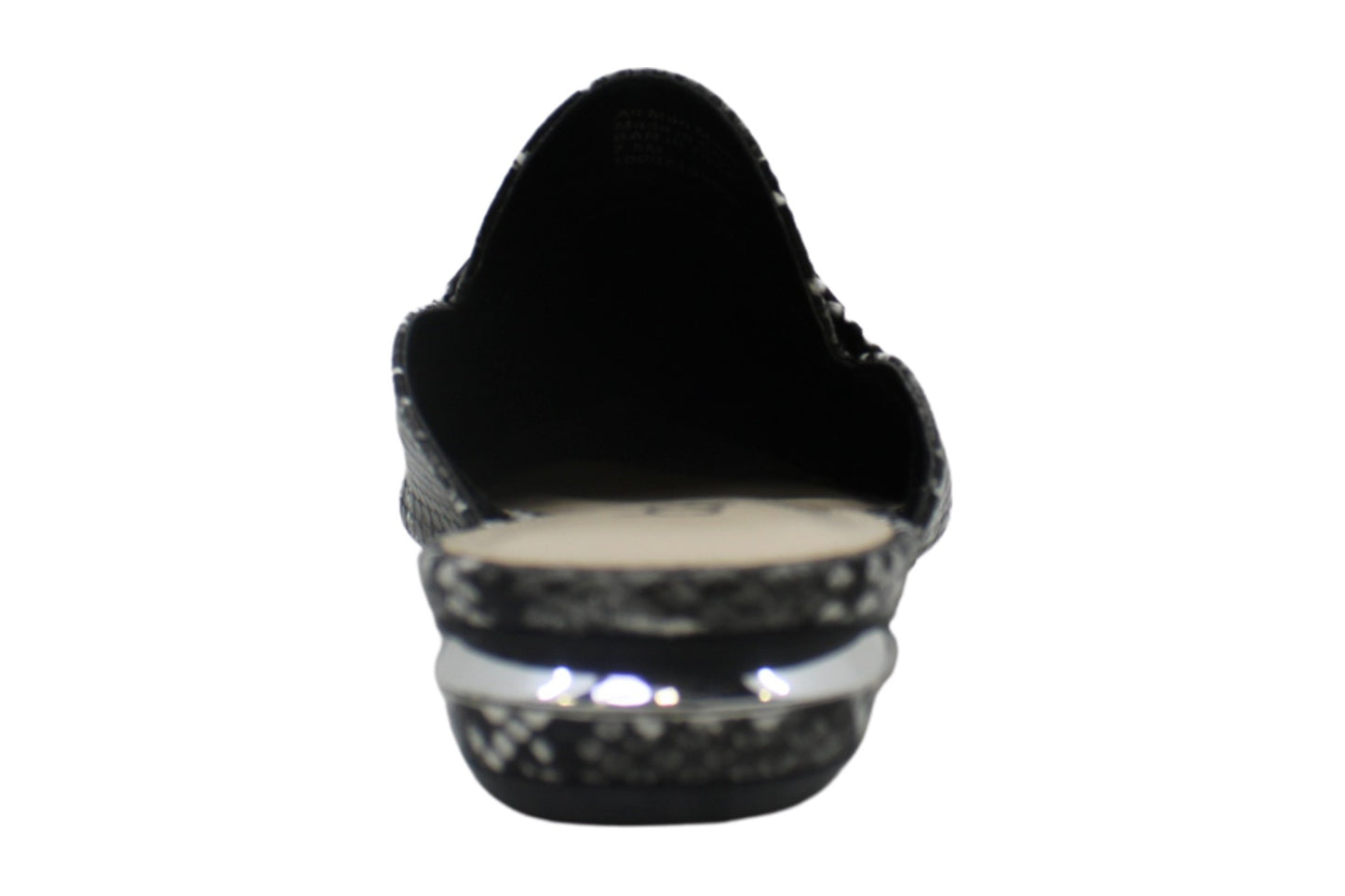 Bar III Women's Tya Mules Closed Toe Shoes Black Size 7.5