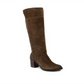 Lucca Lane Women's Moss Grommet Rinah Suede Boot Green Size 6 M