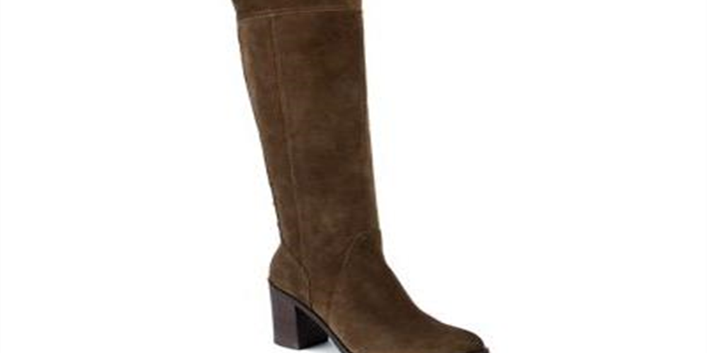 Lucca Lane Women's Moss Grommet Rinah Suede Boot Green Size 6 M
