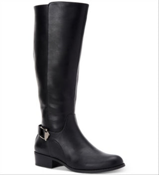 Alfani Women's Kallumm Knee High Fashion Boots Black Size 7.5
