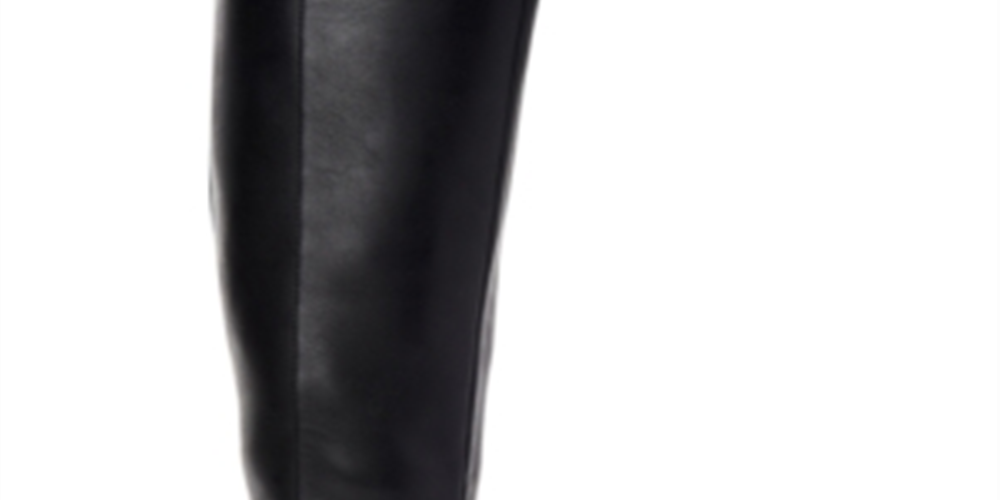 Alfani Women's Kallumm Knee High Fashion Boots Black Size 7.5