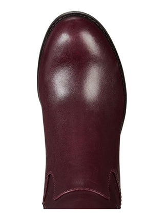 Alfani Women's Bexleyy Riding Wide-Calf Leather Boots Purple Red Size 7 M