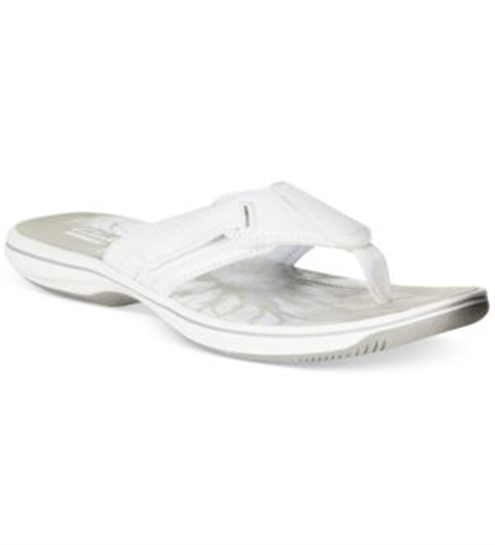 Clarks Women's Brinkley JoJo Open Toe Casual Gray Size 11 M