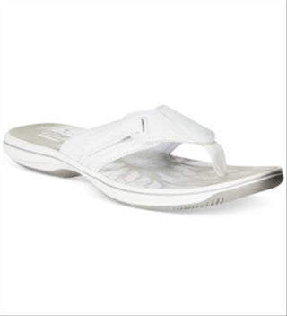 Clarks Women's Brinkley JoJo Open Toe Casual Gray Size 11 M