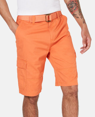 American Rag Men's Frat Boy's Relaxed Fit Cargo Shorts Orange Size 32