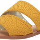 Carlos by Carlos Santana Women's Holly Sandal Yellow Size 6 M