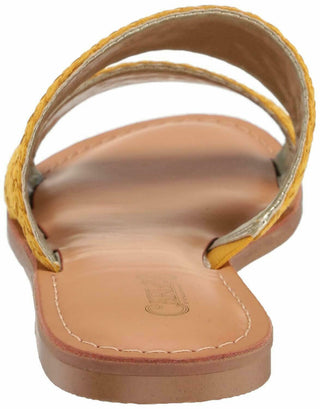 Carlos by Carlos Santana Women's Holly Sandal Yellow Size 6 M