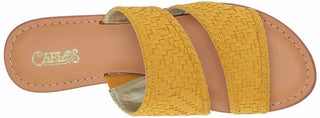 Carlos by Carlos Santana Women's Holly Sandal Yellow Size 6 M