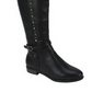 Rialto Women's Ferrell Riding Boot Black Size 5 M