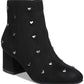 Bar III Women's Jadine Faux Suede Ankle Booties Pink Size 6.5M