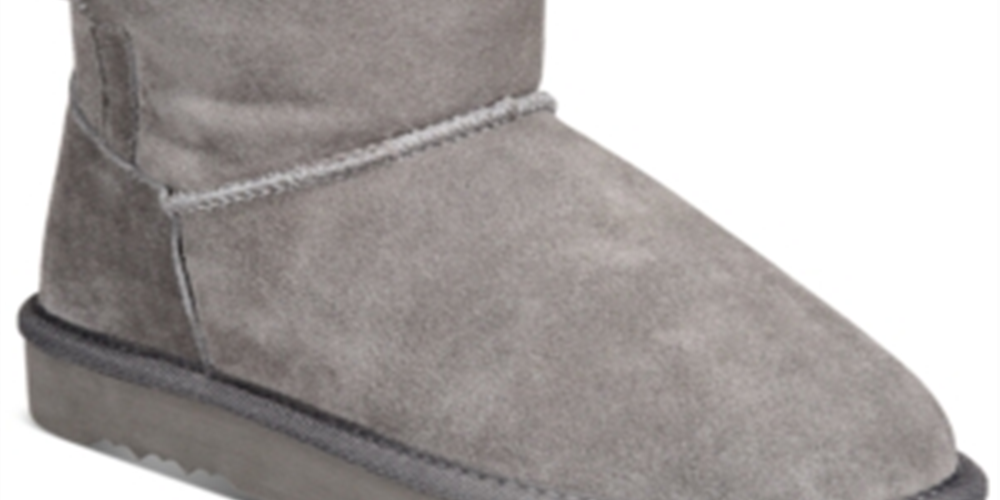 Style & Co Women's Teenyy Cold Weather Booties Gray Size 11 M