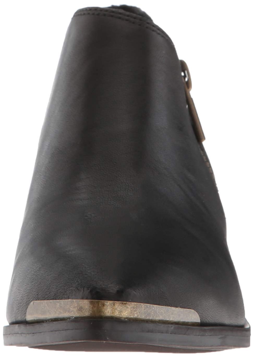 Lucky Brand Women's Koben Leather Pointed Toe Ankle Fashion Boots Black Size 5.5M