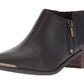 Lucky Brand Women's Koben Leather Pointed Toe Ankle Fashion Boots Black Size 5.5M