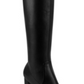 Marc Fisher Women's Leather Over the Knee Dress Boots Black Size 7M