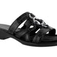 Easy Street Women's Torrid Mules Wide Black Size 11 W