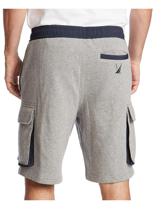 Nautica Men's Cargo Pull on Short Gray Size XX-Large