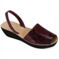 Kenenth Cole Reaction Women's Fine Glass Wedge Sandals Red Size 9 M