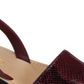 Kenenth Cole Reaction Women's Fine Glass Wedge Sandals Red Size 9 M
