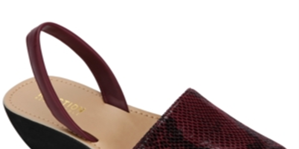 Kenenth Cole Reaction Women's Fine Glass Wedge Sandals Red Size 9 M