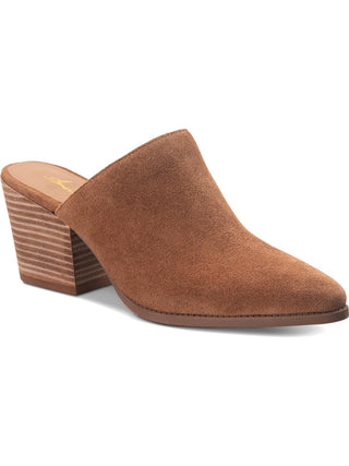 American Rag Women's Heidi Solid Mules Brown Size 10 M