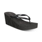 DKNY Women's Cooper Rubber Open Toe Casual Black Size 11