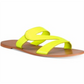 Aldo Women's Falema Flat Sandals Yellow Size 9 B
