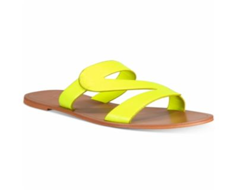 Aldo Women's Falema Flat Sandals Yellow Size 9 B