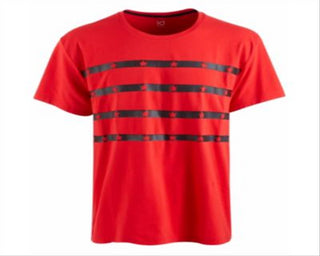Ideology Men's Graphic T-Shirt Red Size Medium