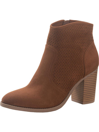 American Rag Women's Adrien Ankle Almond Toe Booties Brown Size 10 M