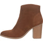 American Rag Women's Adrien Ankle Almond Toe Booties Brown Size 10 M