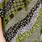 Michael Kors Women's Plus Mixed Print Cold Shoulder Top Green Size 2X