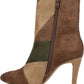Rialto Women's Casilda Mixed Texture Boots Brown Size 10 M