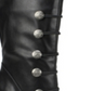 Rialto Women's Chung Fabric Almond Toe Mid Calf Fashion Boots Black Size 11 M