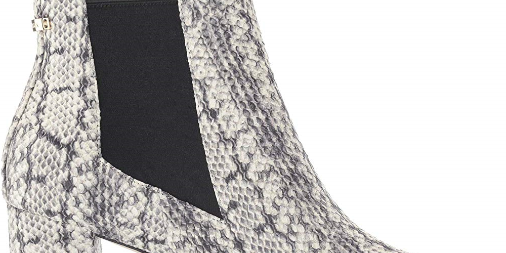 Cole Haan Women's Nitasha 65mm Ankle Boot Tan Snake Size 7B