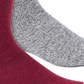 Timberland Men's 2 Pk Marled Boot Socks Red One Size