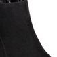 INC International Concepts Women's FloriannL Suede Almond Toe Ankle Fashion Boots Black Size 1.5