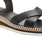 Vince Camuto Women's Miveeria Flat Sandals Black Size 10 M