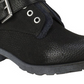 White Mountain Women's San Diego Combat Bootie Black Size 6.5M