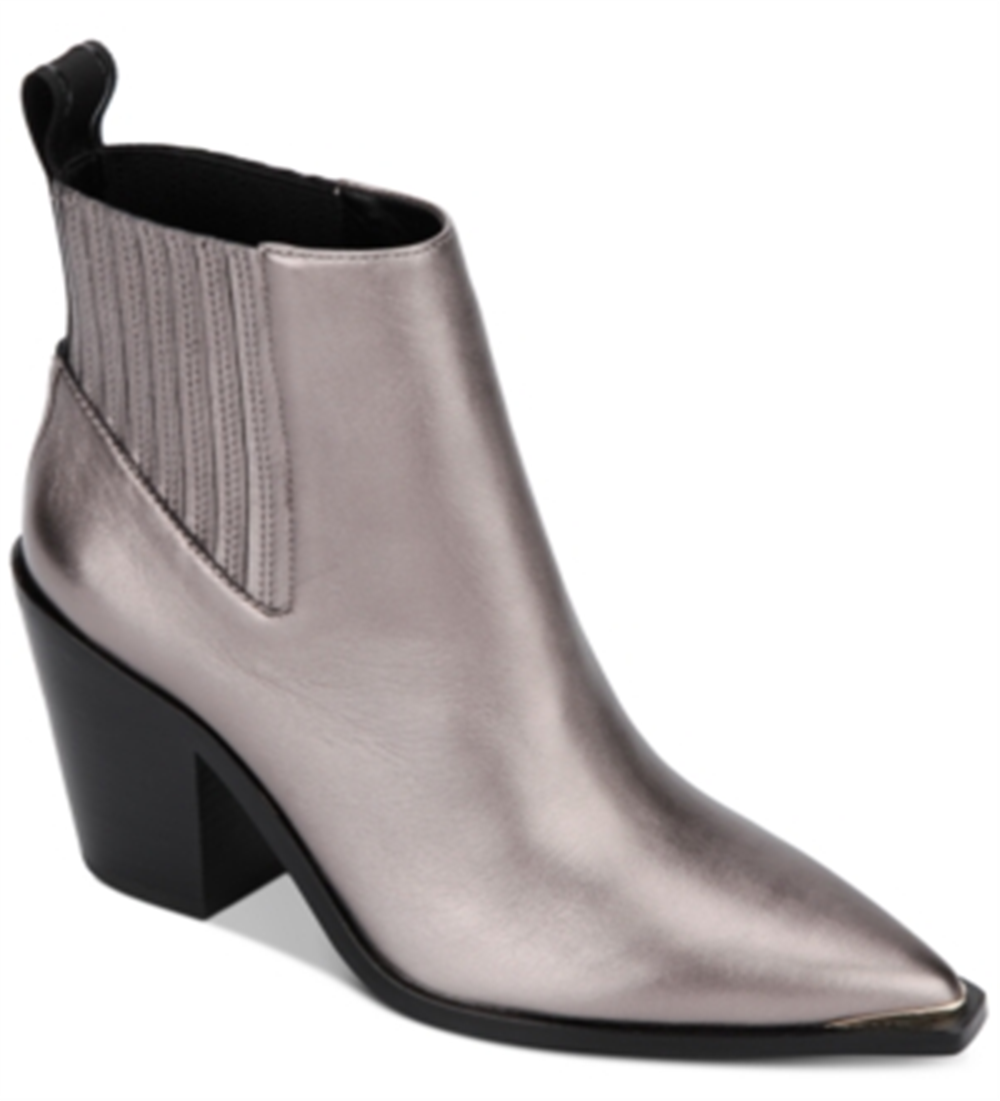 Kenneth Cole New York Women's West Side Dress Boots Silver Size 10 M