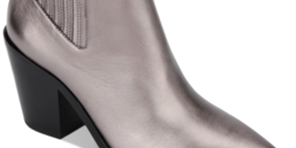 Kenneth Cole New York Women's West Side Dress Boots Silver Size 10 M