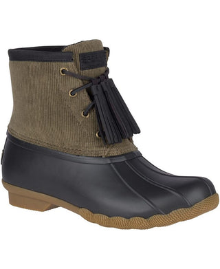 Sperry Women's Sider Saltwater Tassel Duck Boot Wine Size 9 M