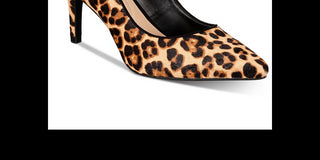 Alfani Women's Jeules Leather Pointed Toe Classic Pumps Brown  Size 5 M