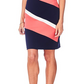 Connected Women's Sleeveless Vertical Stripe Sheath Dress Black Size 10 P